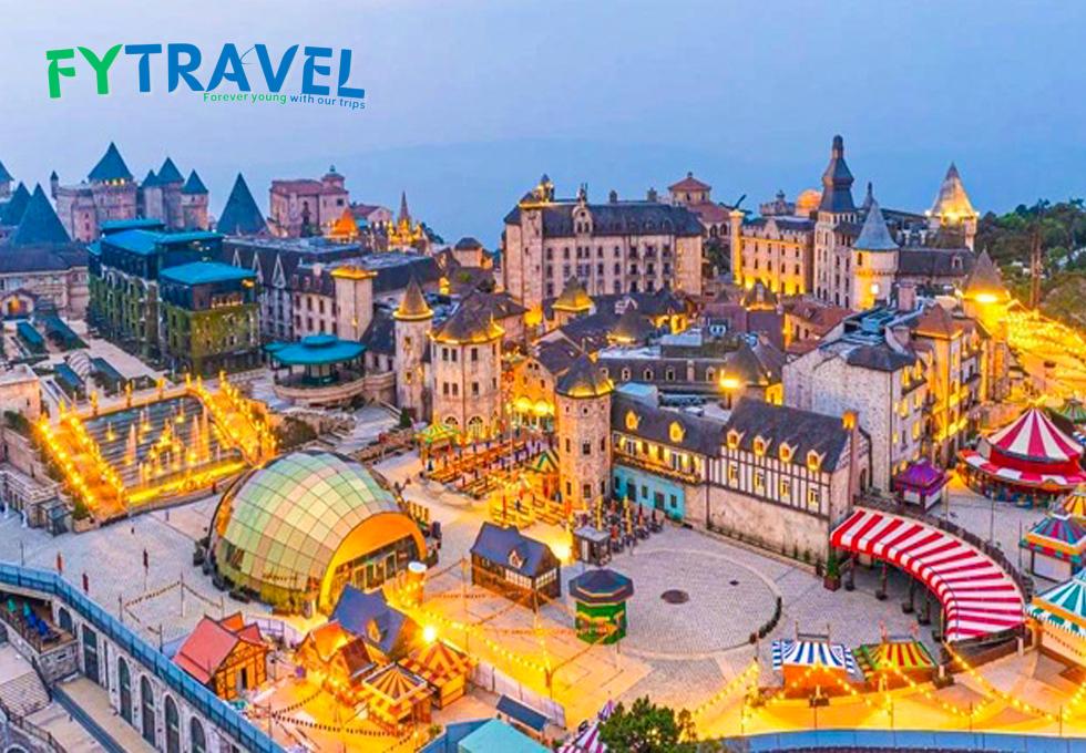 Đà Nẵng - Phố Cổ Hội An - Bà Nà - Cầu Vàng - Vườn Tượng Apec - Cầu Tình Yêu Đà Nẵng - Phố Cổ Hội An - Bà Nà - Cầu Vàng - Vườn Tượng Apec - Cầu Tình Yêu